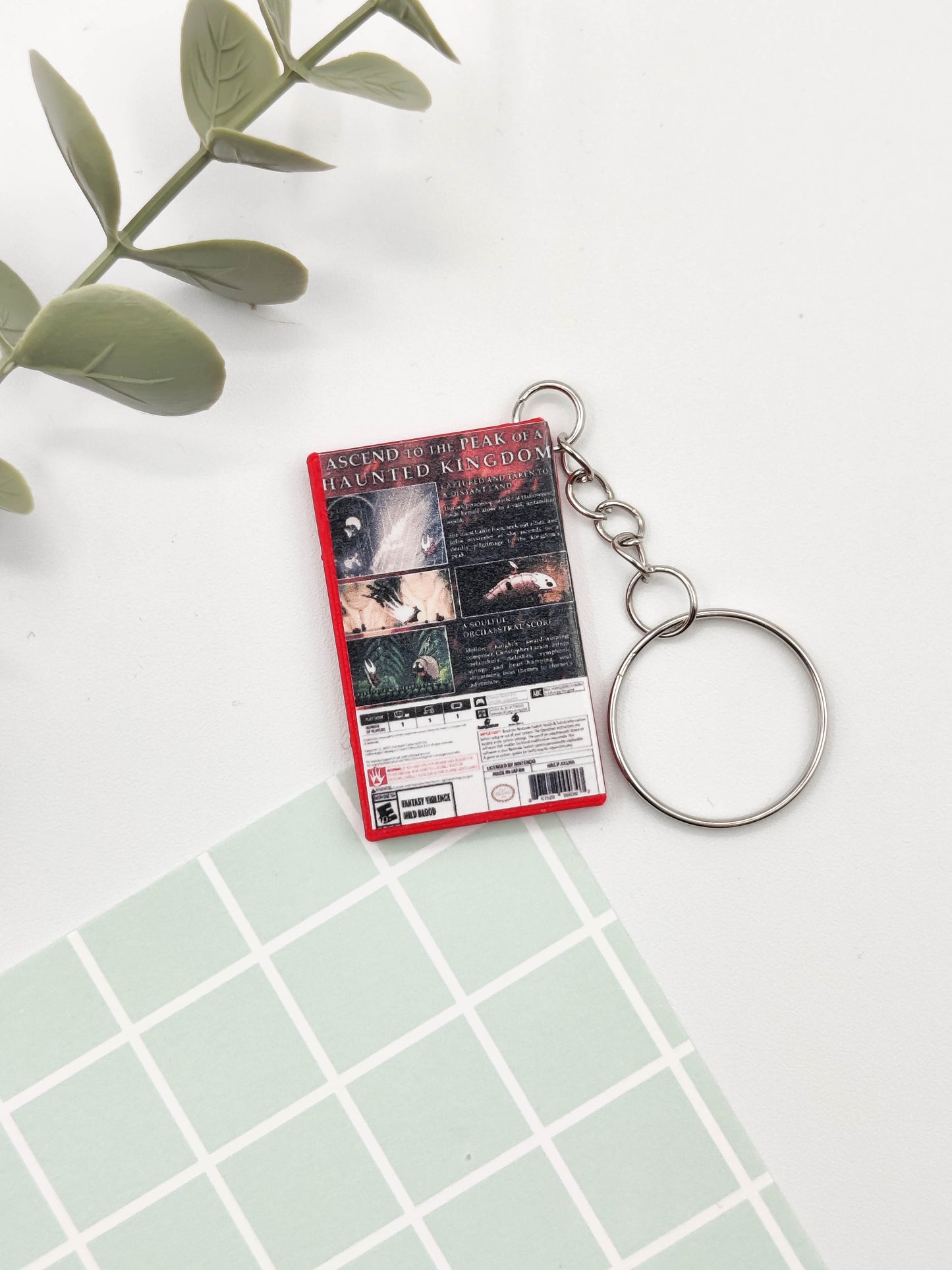 Llavero caja juego Switch - Hollow Knight Silksong