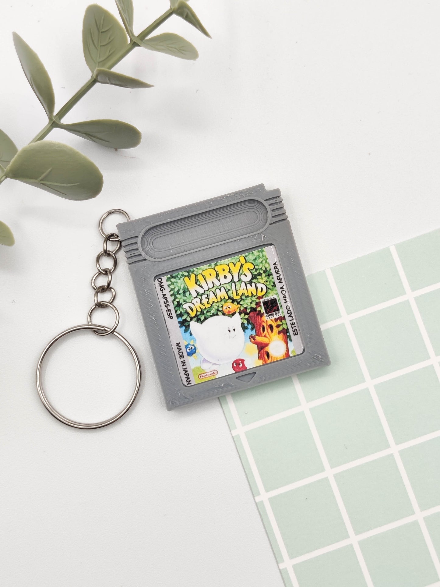 Llavero cartucho Game Boy - Kirby's Dream Land
