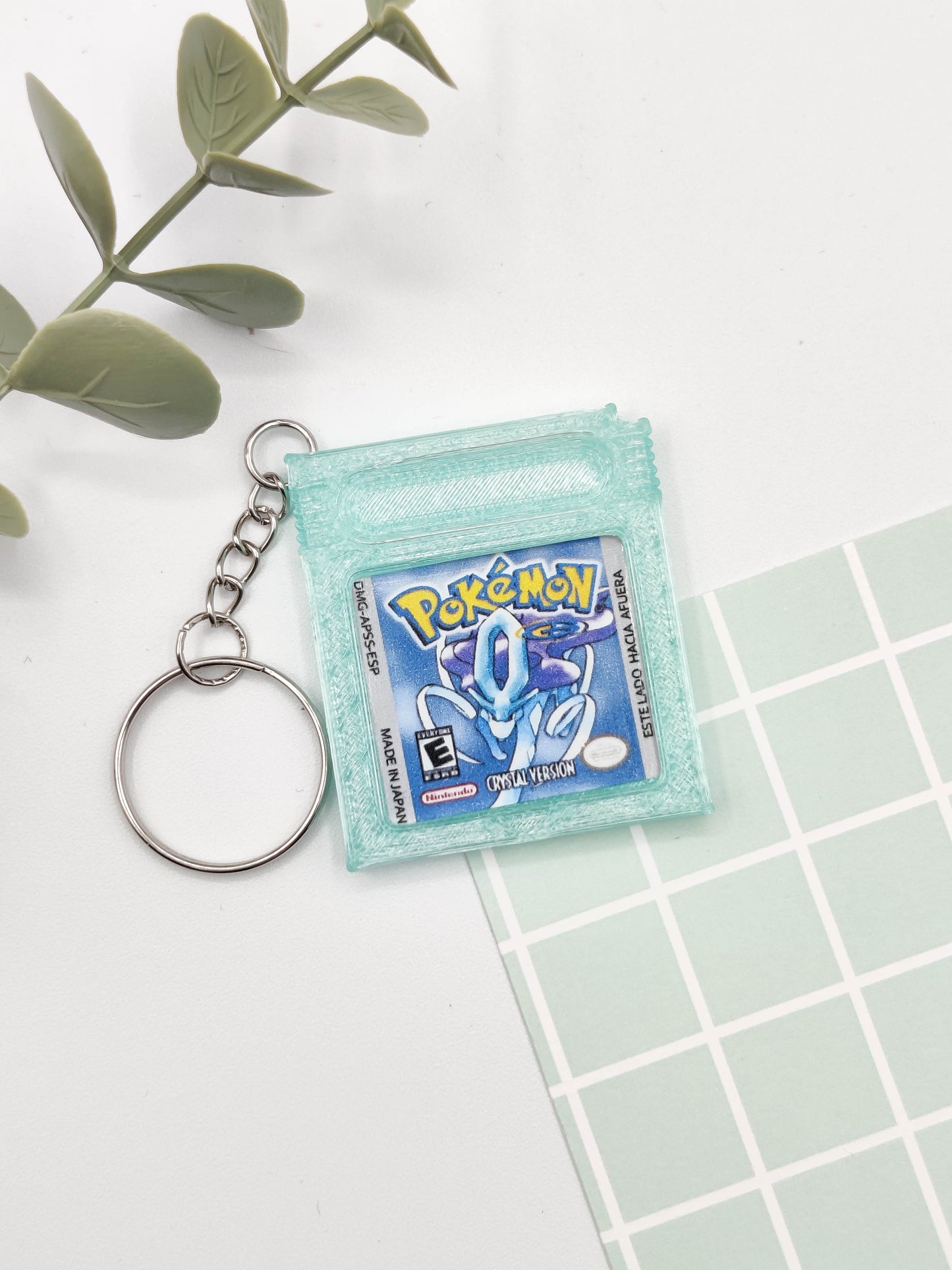 Llavero cartucho Game Boy - Pokemon Cristal