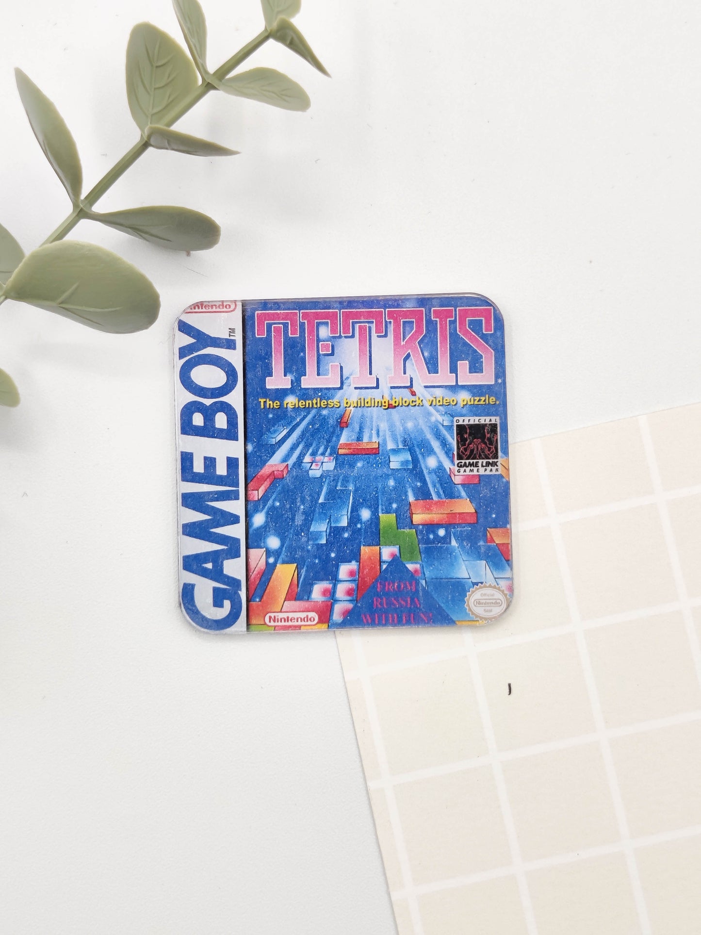 Imán de nevera Tetris - Game Boy