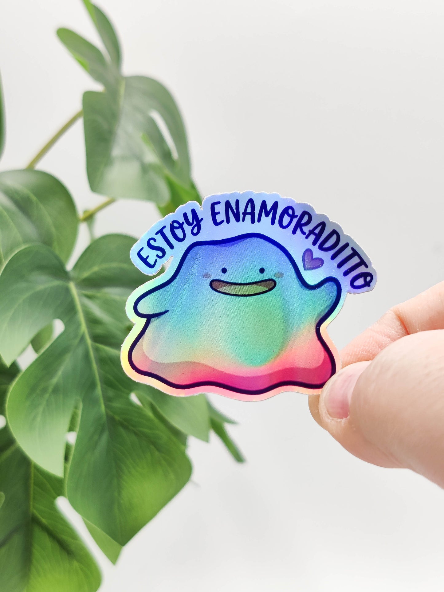Pegatina Holográfica Ditto - Pokemon