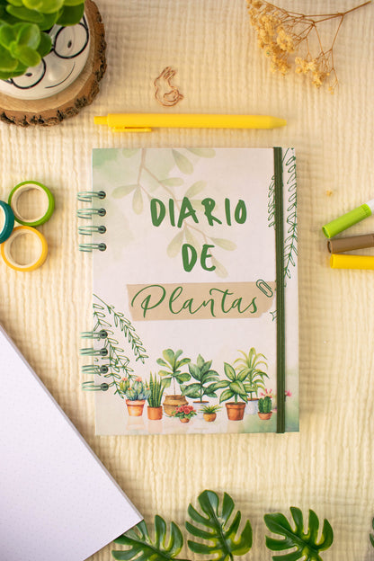 Diario de plantas A5