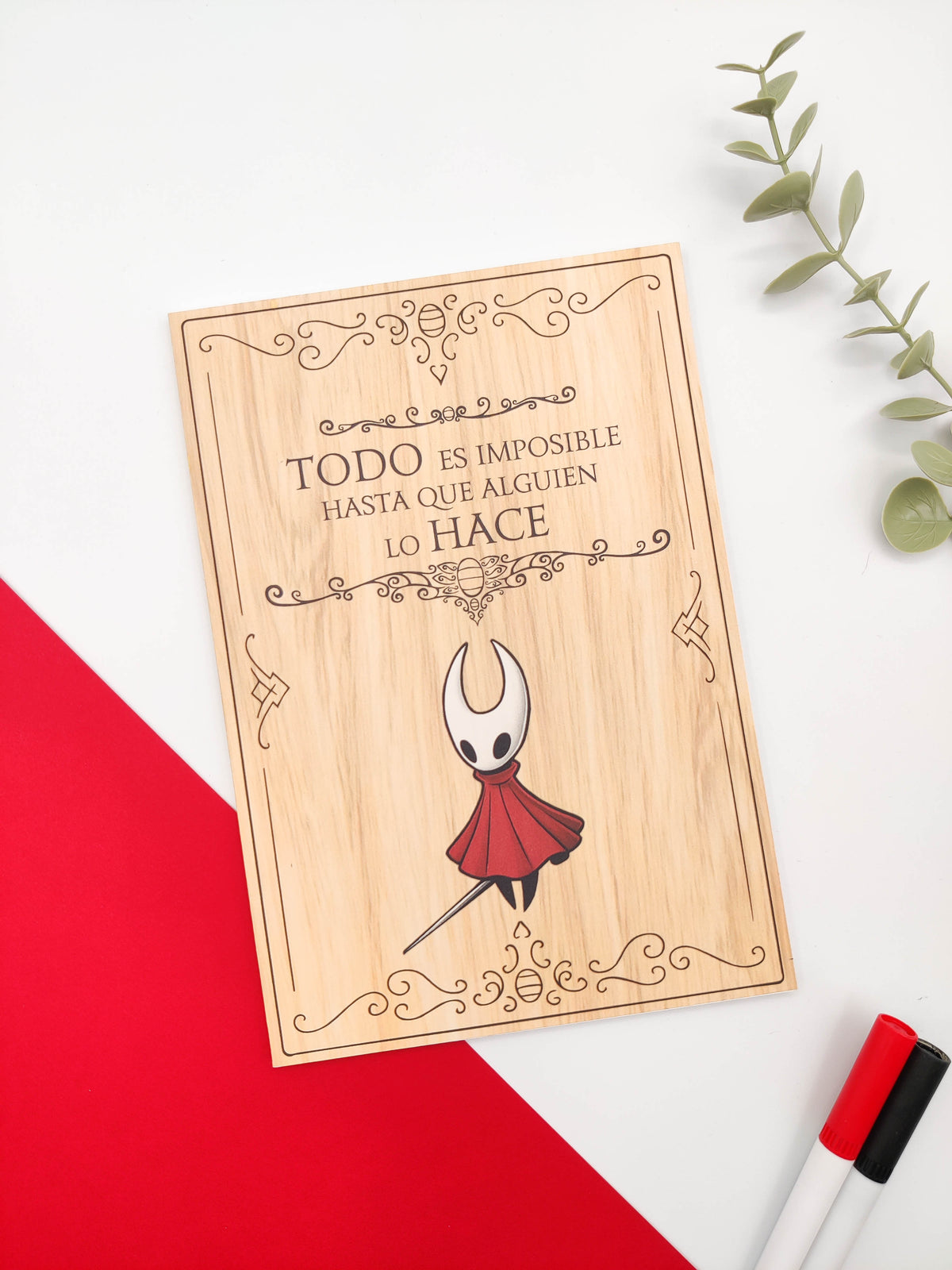 Cuaderno grapado - Hollow Knight
