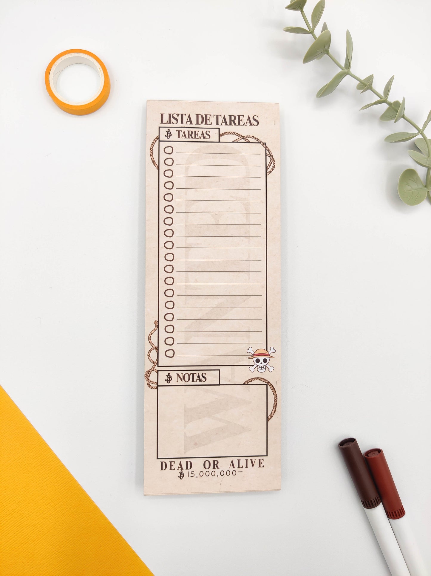 Lista de Tareas "To Do" - One Piece