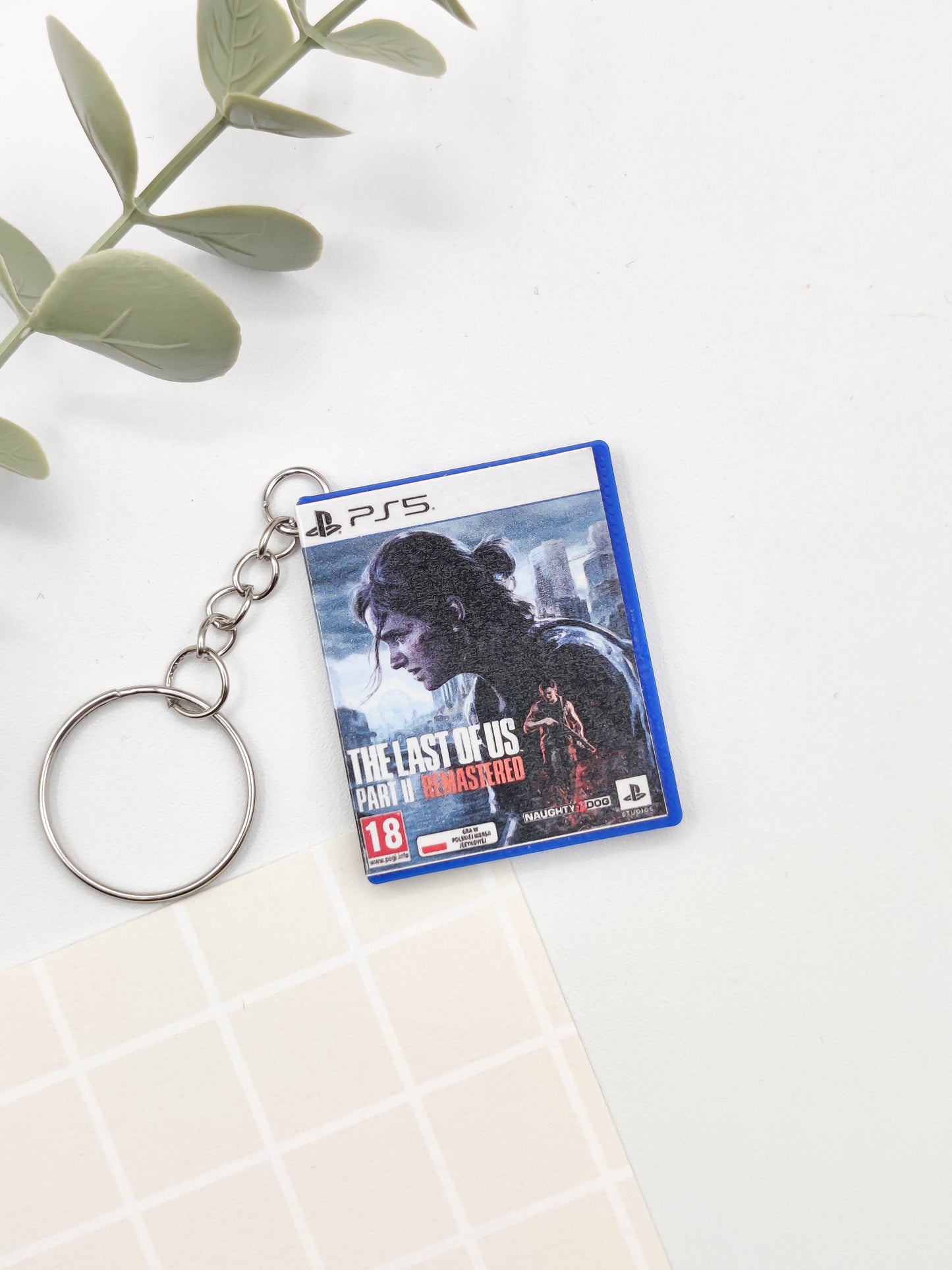 Llavero caja juego PS5 - The Last of Us II