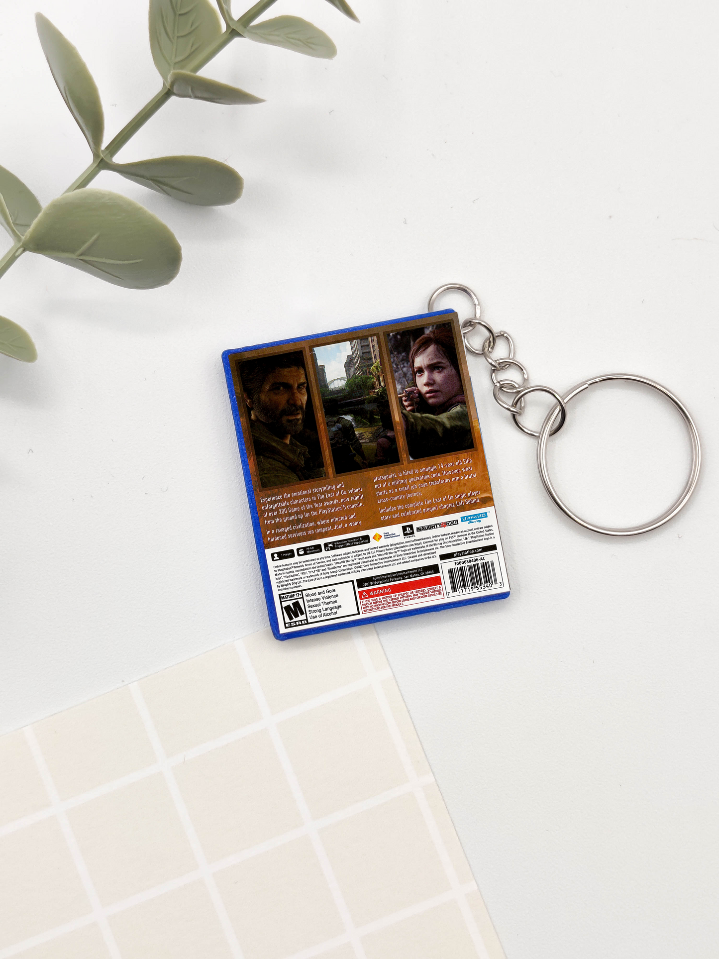 Llavero caja juego PS5 - The Last of Us I