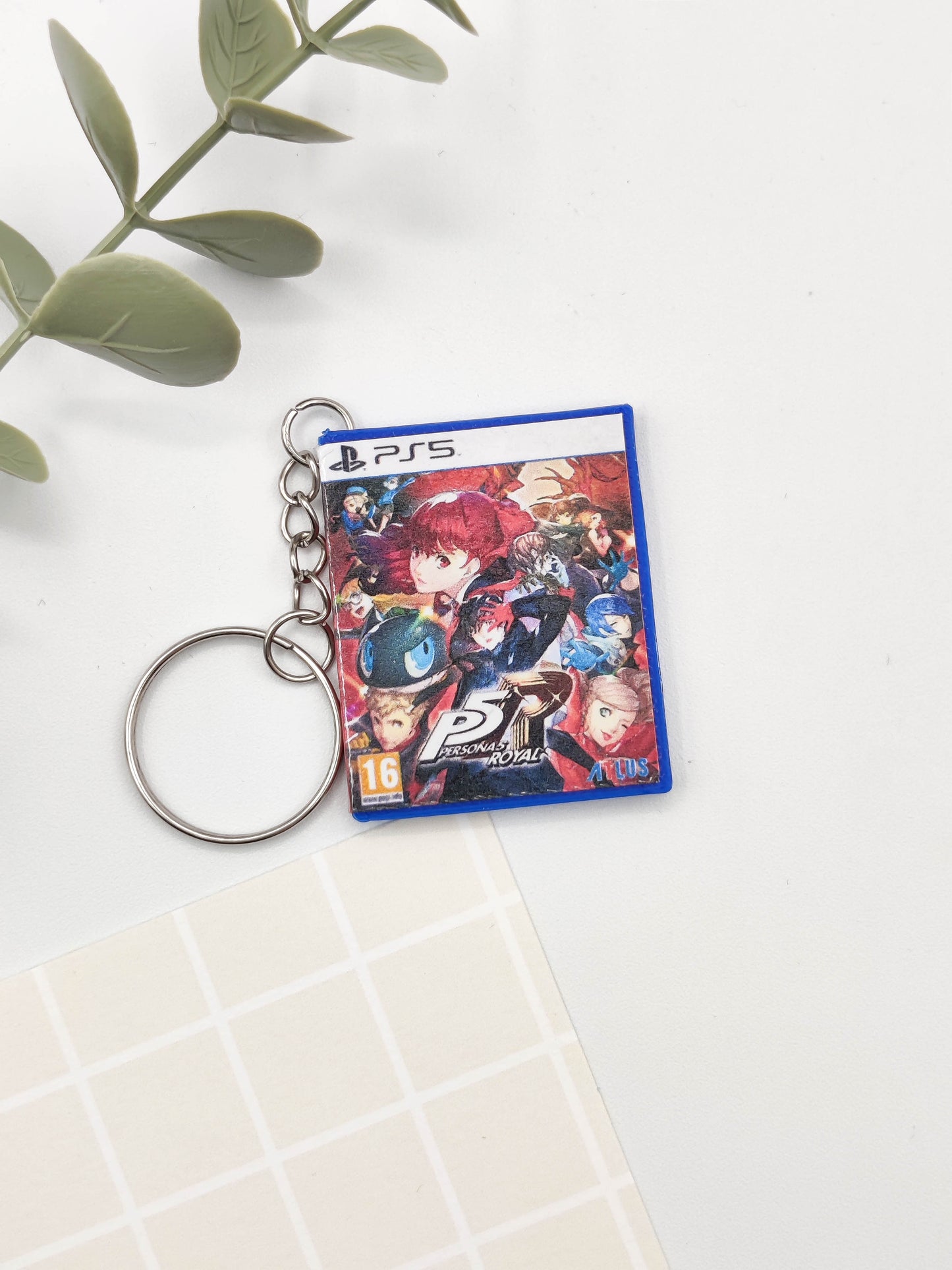 Llavero caja juego PS5 - Persona 5