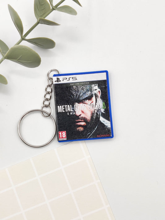 Llavero caja juego PS5 - Metal Gear Solid