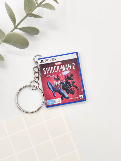 Llavero caja juego PS5 - Spiderman 2