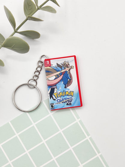 Llavero caja juego Switch - Pokemon Espada