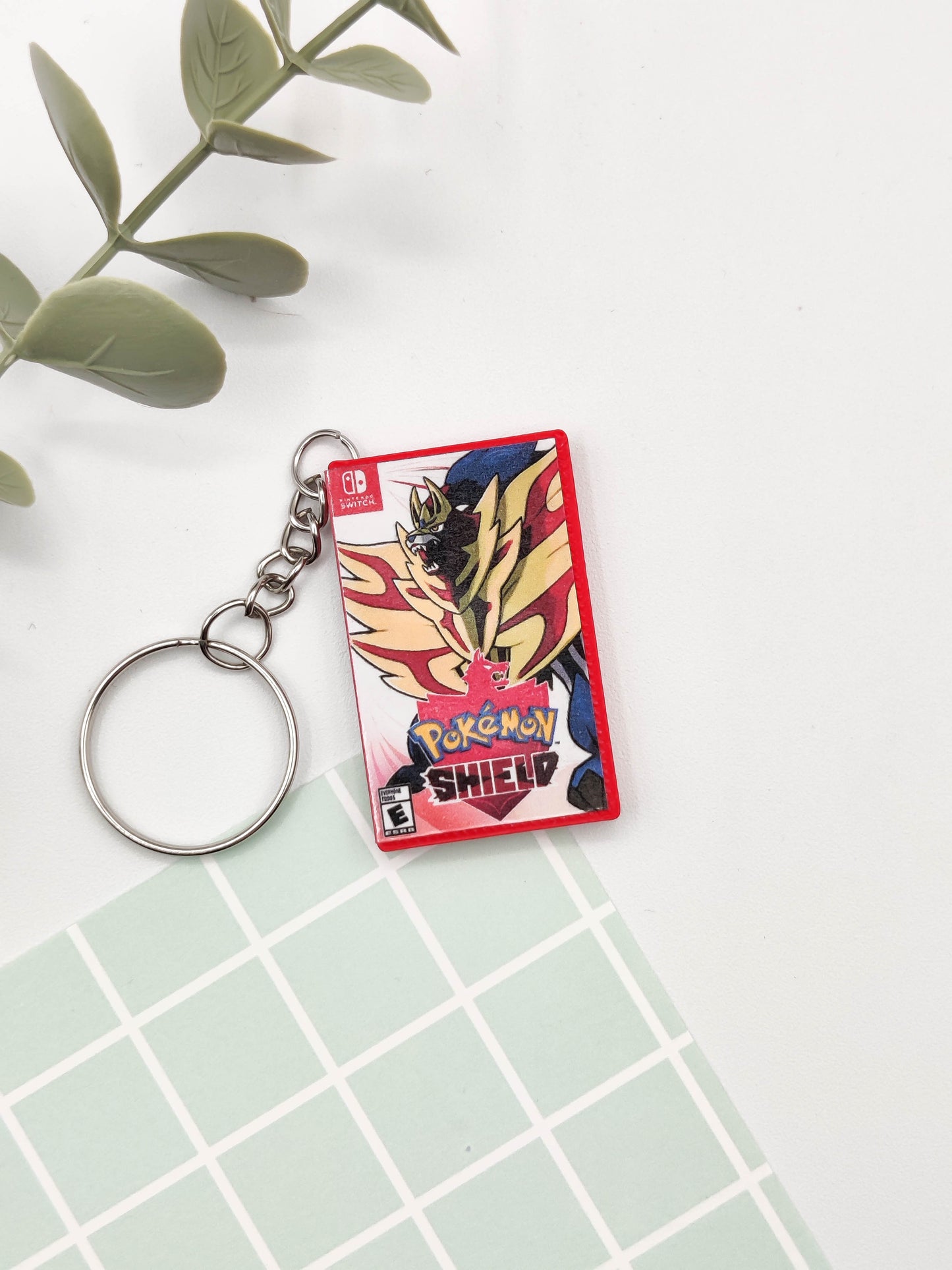 Llavero caja juego Switch - Pokemon Escudo