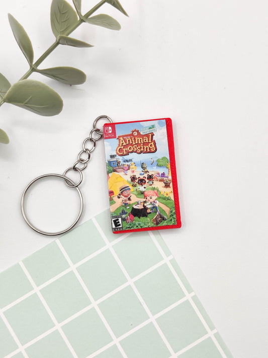 Llavero caja juego Switch - Animal Crossing