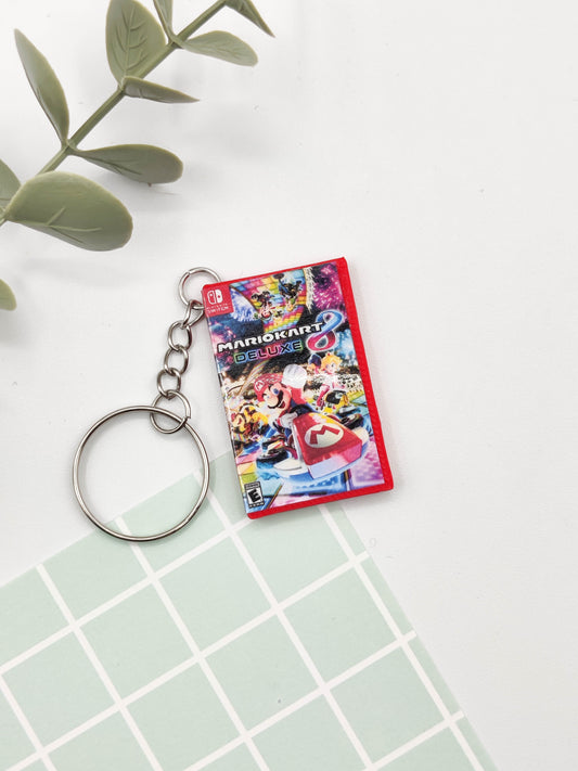 Llavero caja juego Switch - Mario Kart Deluxe