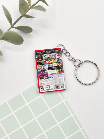 Llavero caja juego Switch - Mario Kart Deluxe