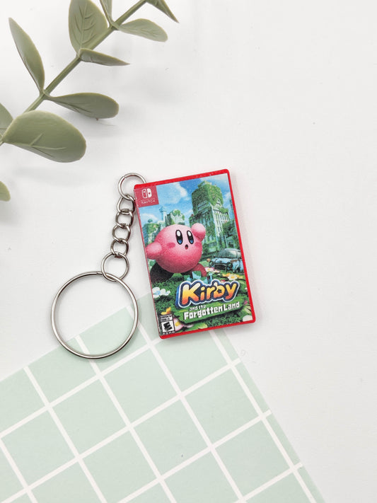 Llavero caja juego Switch - Kirby