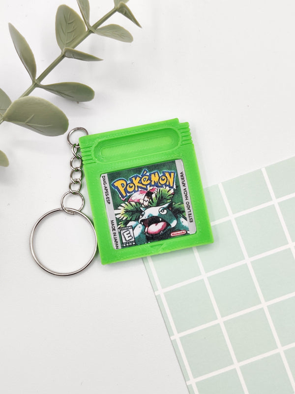 Llavero cartucho Game Boy - Pokemon Verde