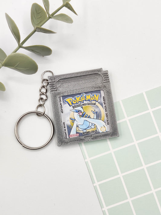 Llavero cartucho Game Boy - Pokemon Plata