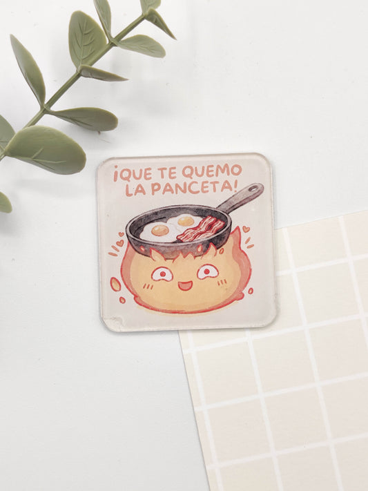 Imán de nevera - Calcifer