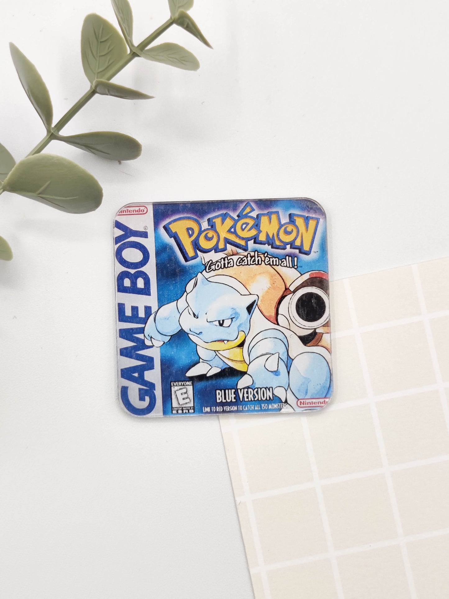 Imán de nevera Pokemon Azul - Game Boy