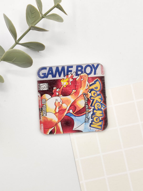 Imán de nevera Pokemon Rojo - Game Boy