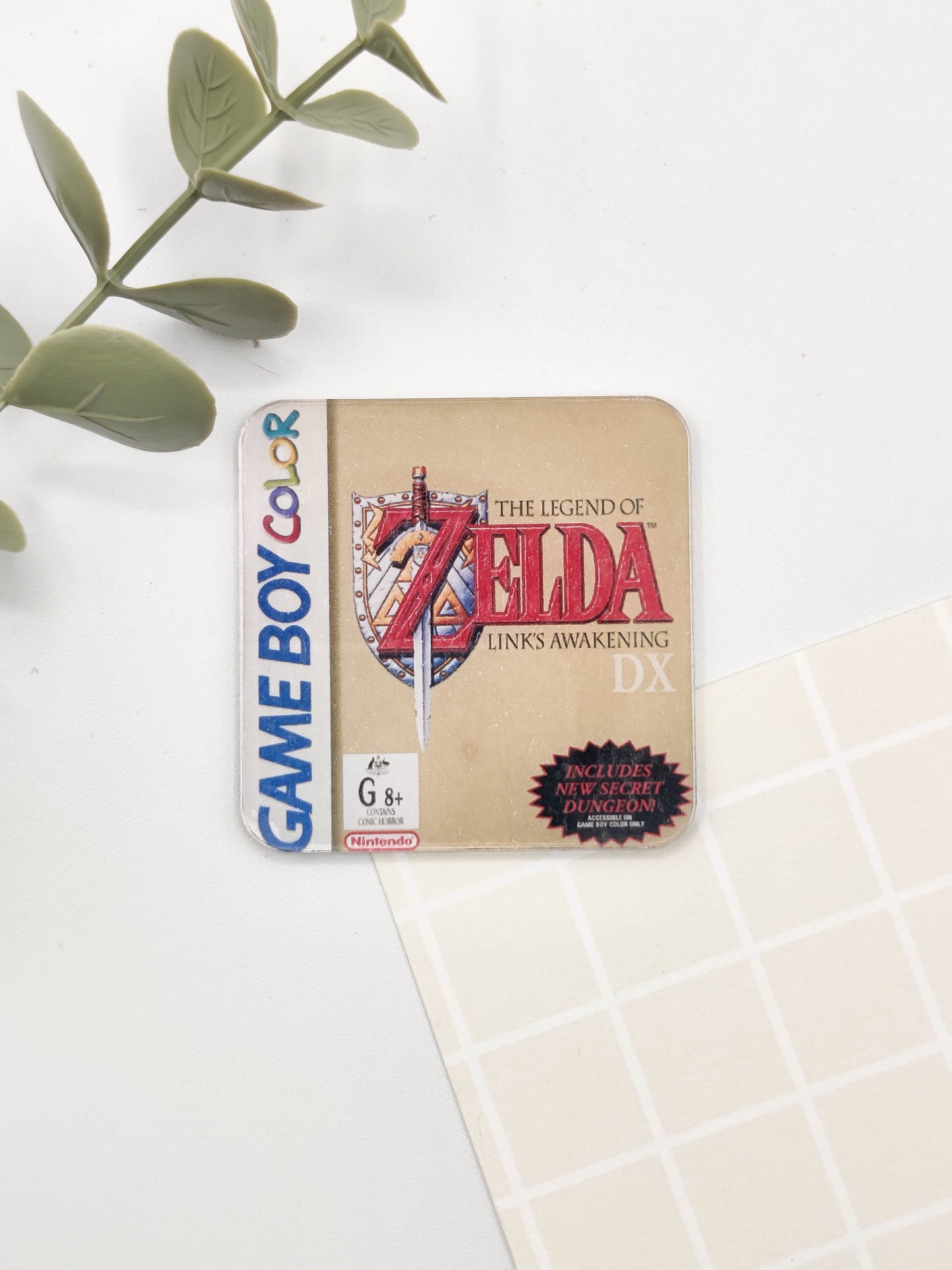 Imán de nevera Zelda - Game Boy Color