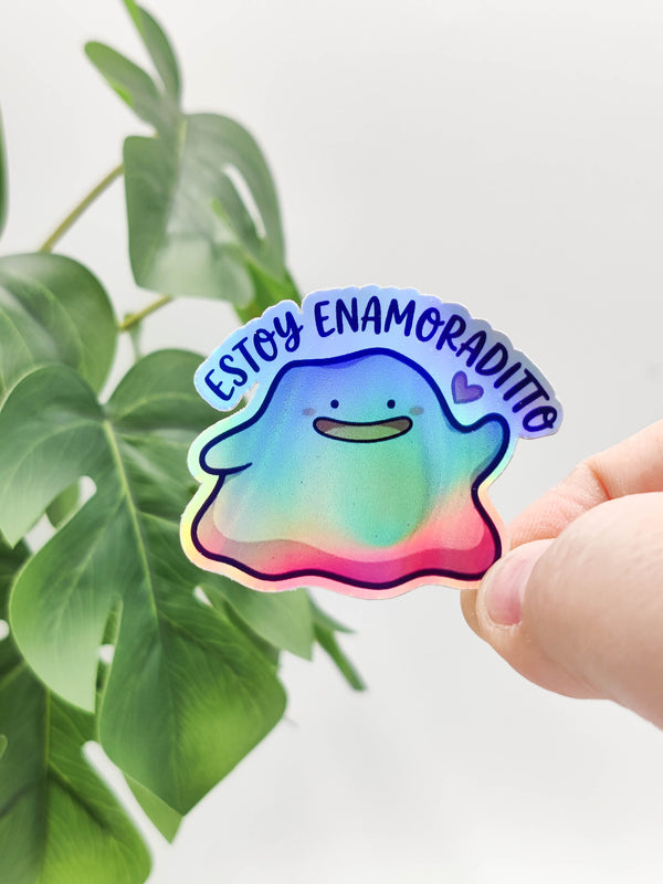 Pegatina Holográfica Ditto - Pokemon