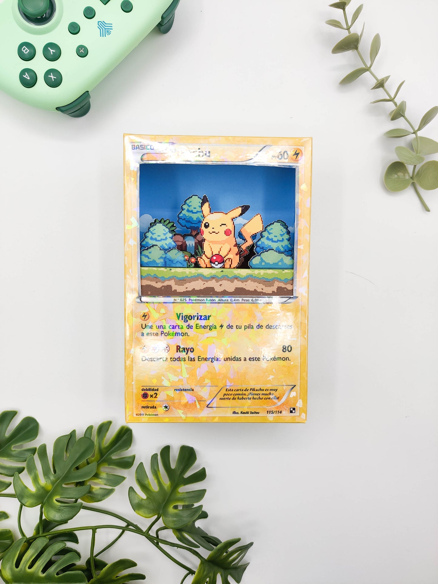 Diorama Pikachu - Pokemon