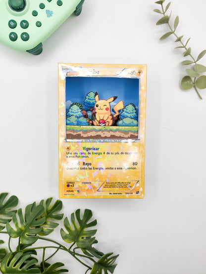 Diorama Pikachu - Pokemon