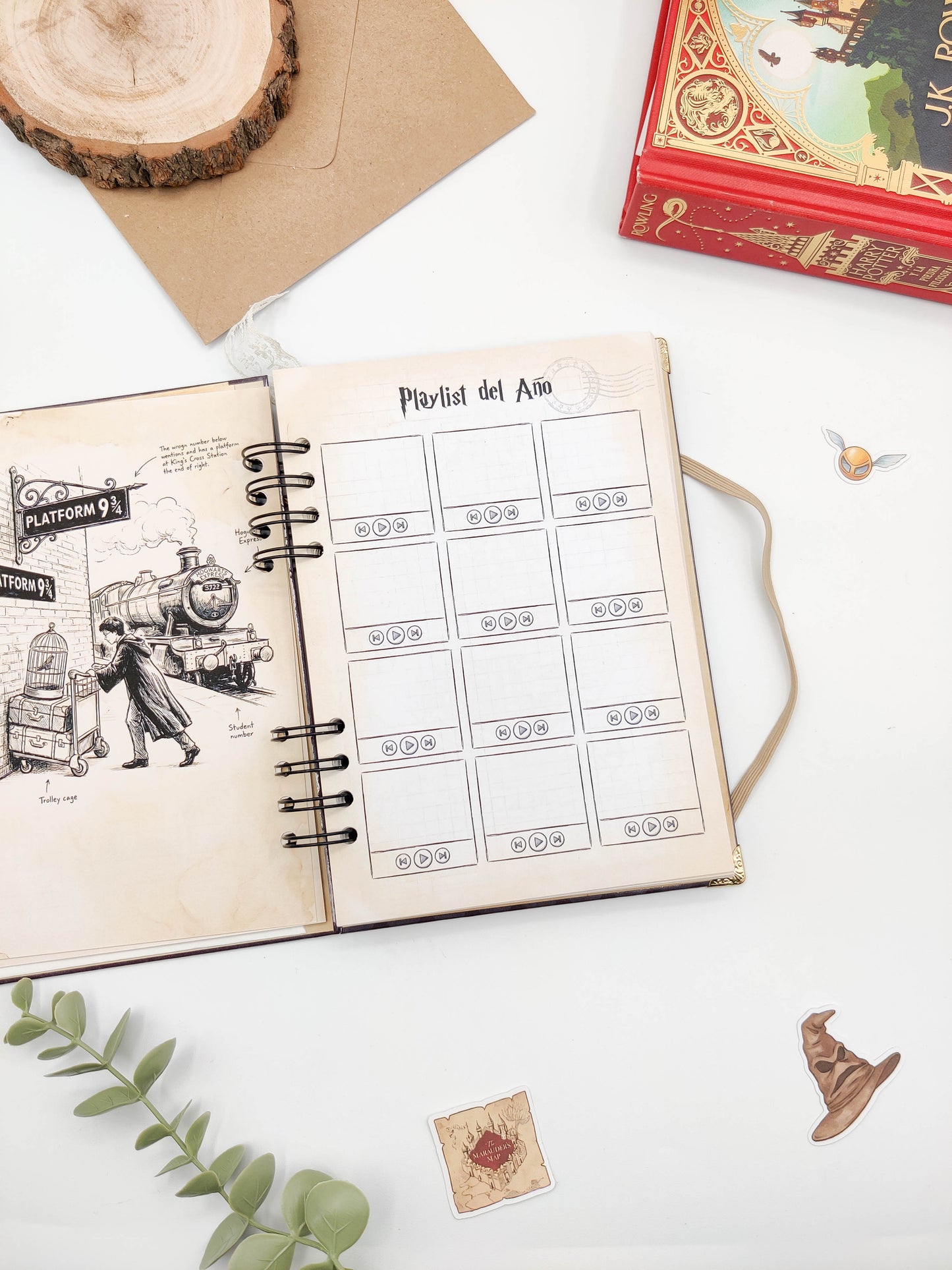 Agenda Harry Potter - 2026-2027 semanal
