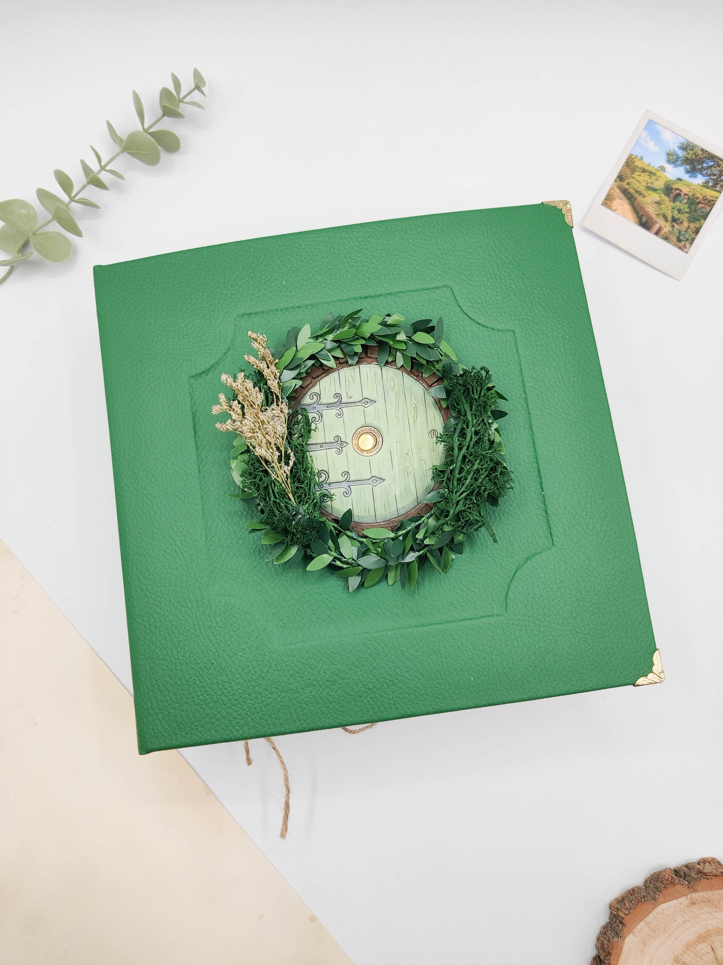 Álbum de fotos artesanal inspirado en El Señor de los Anillos y El Hobbit
