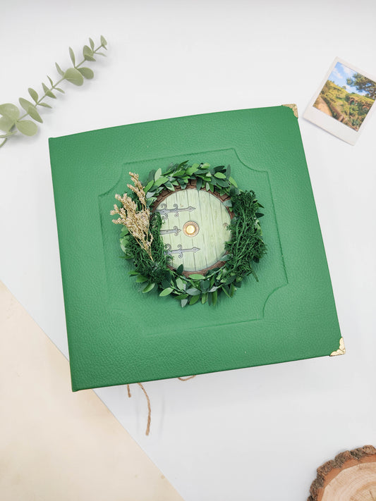 Álbum de fotos artesanal inspirado en El Señor de los Anillos y El Hobbit