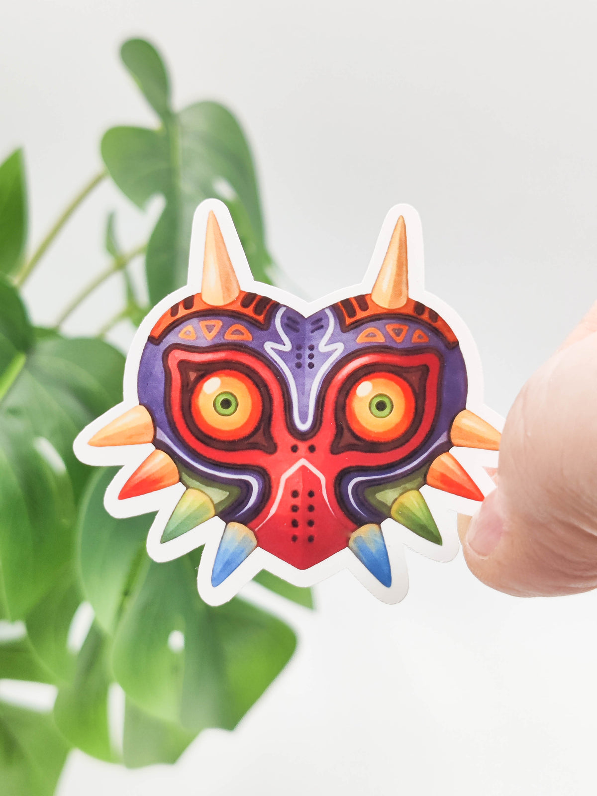 Pegatina Majora's Mask - Zelda