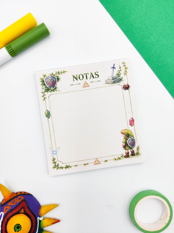 Bloc de notas - The Legend of Zelda