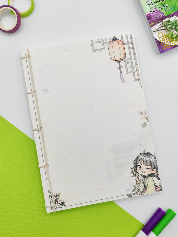 Cuaderno encuadernación China - Los Diarios de la Boticaria