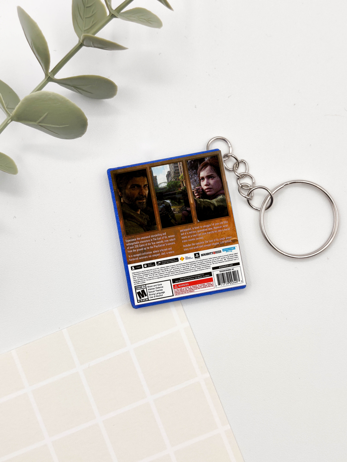 Llavero caja juego PS5 - The Last of Us I