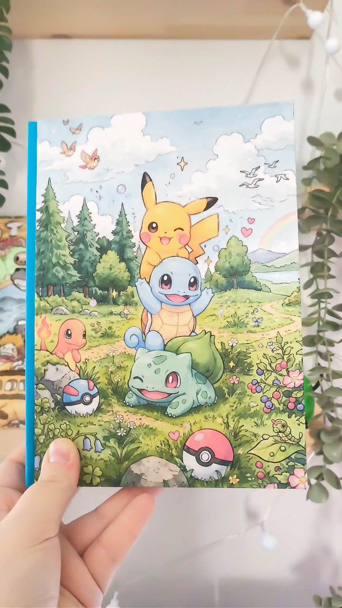 Cuaderno cosido - Pokemon