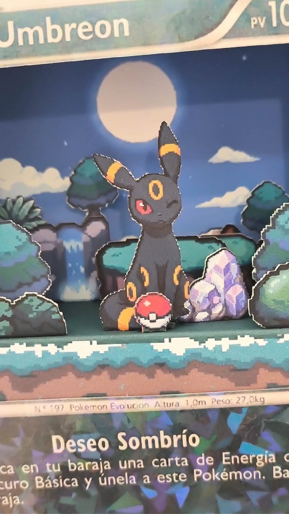 Diorama Umbreon - Pokemon
