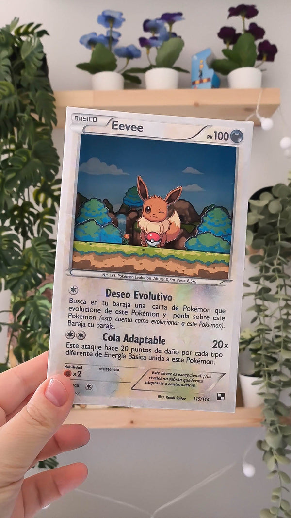 Diorama Eevee - Pokemon