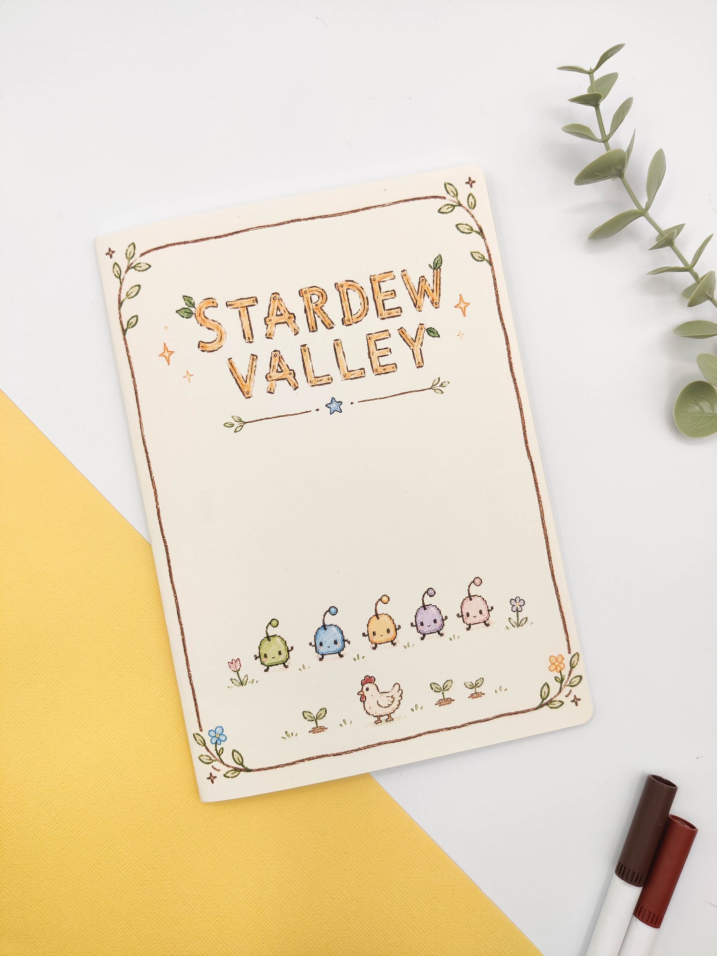 Cuaderno grapado - Stardew Valley